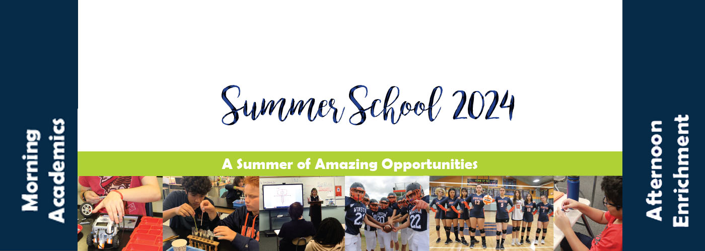 Summer at Winston From June 3, 2024 through June 28, 2024 - Click for more information